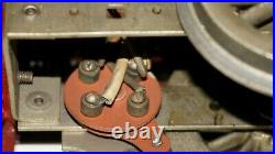 1912-14 Rare Lionel Prewar #53 Maroon Electric Locomotive Mechanical Reverse