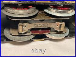 1920s Prewar Lionel 318E Electric Motor Engine with 309, 310 & 312 Train Cars