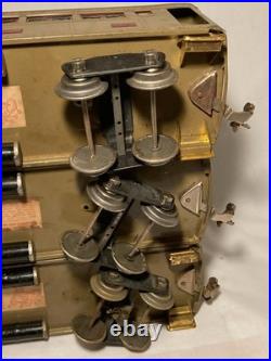 1920s Prewar Lionel 318E Electric Motor Engine with 309, 310 & 312 Train Cars