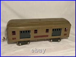 1920s Prewar Lionel 318E Electric Motor Engine with 309, 310 & 312 Train Cars