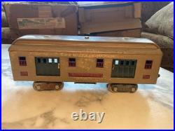 1920s Prewar Lionel 342 Train set with 318 engine 309, 310 & 312 Cars in Boxes