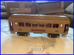 1920s Prewar Lionel 342 Train set with 318 engine 309, 310 & 312 Cars in Boxes