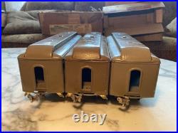 1920s Prewar Lionel 342 Train set with 318 engine 309, 310 & 312 Cars in Boxes