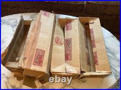 1920s Prewar Lionel 342 Train set with 318 engine 309, 310 & 312 Cars in Boxes