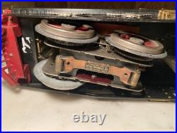 1920s Prewar Lionel 402E Dual Motor Engine with 309 & 312 Train Cars
