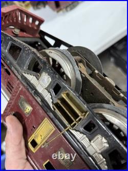 1920s Vintage Prewar Lionel Electric Train Set No. 150 Engine, Passenger Cars