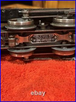 1930 OnlyOriginal Lionel Prewar 260E (Cream Stripe) Locomotive Only 1930 OnlyOriginal Lionel Prewar 260E (Cream Stripe) Locomotive Only