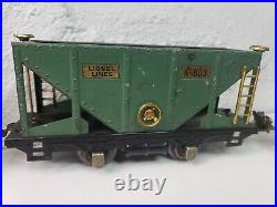 1930 PREWAR LIONEL TRAINS 259E 258T 803 807 4 piece lot Copper New York