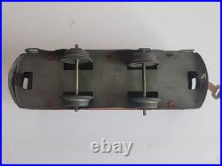 1930's Lionel Winner Lines set Engine, 1016 Tender, two 1011 Passenger Cars