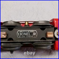 1930s Lionel Jr. Prewar 1063E Freight Set Red Locomotive With Original Box 1930s Lionel Jr. Prewar 1063E Freight Set Red Locomotive With Original Box