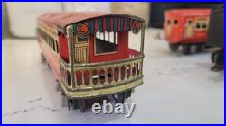 1930s Lionel Prewar O-gauge 1668E 2-6-2 Passenger Train Set