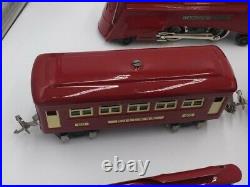 1935 Vintage Lionel Prewar 291e Red Comet Train Set Restored By Tca (eb1009231)