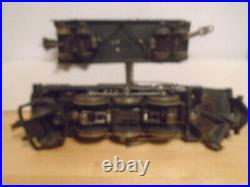 1938-42 Prewar Lionel O Gauge 224e Loco, 2224 Diecast Tender & 4 Freight Cars