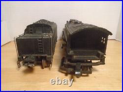 1938-42 Prewar Lionel O Gauge 224e Loco, 2224 Diecast Tender & 4 Freight Cars