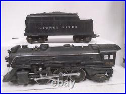 1938-42 Vintage Prewar Lionel #225e O Gauge 2-6-2 Steam Engine +2666w Whistling