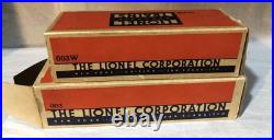 1939 Empty Boxes Only Prewar Lionel Oo Gauge 003 003w Super Detailed 2 Rail. M7 1939 Empty Boxes Only Prewar Lionel Oo Gauge 003 003w Super Detailed 2 Rail. M7