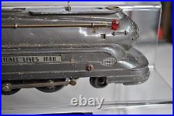 1939 Lionel O Gauge Prewar 1668 Torpedo Steam Locomotive & Tender Runs