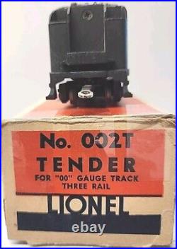 1939 Lionel Oo Gauge Prewar 002t Tender Only