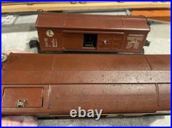 (2) Different Variations Prewar Lionel 3814 Operating Merchandise Boxcar