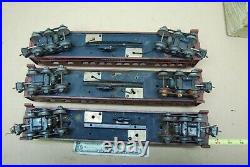 3pc Prewar Lionel Lines #2623 Manhattan Passenger Train cars O Gauge