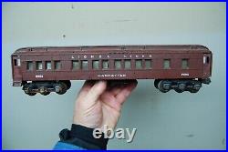 3pc Prewar Lionel Lines #2623 Manhattan Passenger Train cars O Gauge