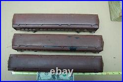 3pc Prewar Lionel Lines #2623 Manhattan Passenger Train cars O Gauge