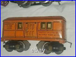 4 HTF PRE-WAR Lionel AMERICAN FLYER Train Set DIECAST Metal O GAUGE Vintage 1922