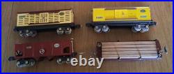 4 Lionel Prewar O-Ga Cars 800 Series