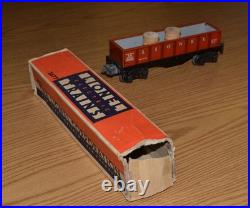 4 ORIGINAL PREWAR LIONEL 2000 Series Freight Cars 2677 2654 2813 2817 VIDEO