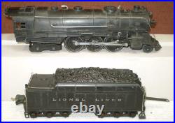 514 Lionel 226 Steam Locomotive 2226WX 12 Wheel Whistle Tender O Gauge Diecast