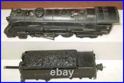 514 Lionel 226 Steam Locomotive 2226WX 12 Wheel Whistle Tender O Gauge Diecast