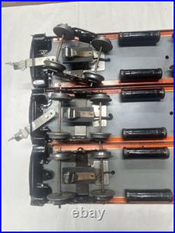 AMERICAN FLYER Wide Gauge THE Bunker Hill SET PreWar STANDARD Orange Lionel