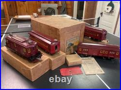 American flyer wide gauge standard prewar boxed set