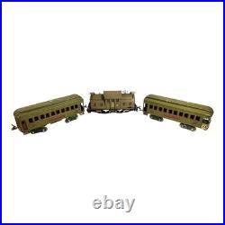 Anitque Pre War Lionel 10 Standard Gauge Locomotive Observation Car Pullman Car