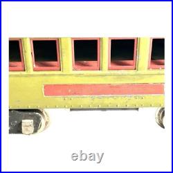 Anitque Pre War Lionel 10 Standard Gauge Locomotive Observation Car Pullman Car