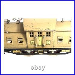 Anitque Pre War Lionel 10 Standard Gauge Locomotive Observation Car Pullman Car