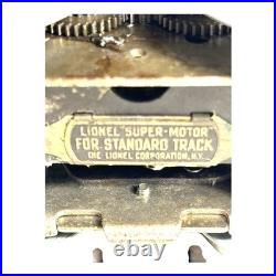 Anitque Pre War Lionel 10 Standard Gauge Locomotive Observation Car Pullman Car