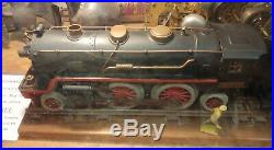 Antique Pre-war Lionel Standard Gauge Locomotive 390E, Train Set With 3 Cars