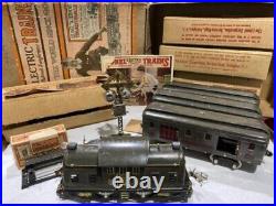 Antique Prewar Lionel 10E Standard Gauge Set with CORRECT BOXES? READ BELOW