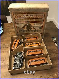 Antique Prewar Lionel Trains #96 Original Box Pullman 603 604
