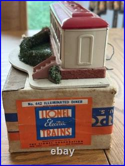 BeautifulOriginal Lionel Prewar 442 Diner WithBrick Box (Exceptional Roof)