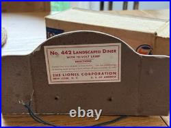 BeautifulOriginal Lionel Prewar 442 Diner WithBrick Box (Exceptional Roof)
