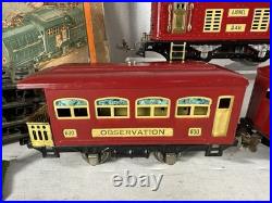 Beautiful Lionel Original Prewar BOXED 248 Red Passenger Set #292