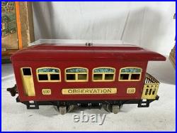 Beautiful Lionel Original Prewar BOXED 248 Red Passenger Set #292