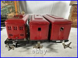Beautiful Lionel Original Prewar BOXED 248 Red Passenger Set #292