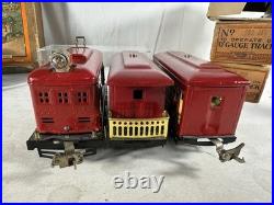 Beautiful Lionel Original Prewar BOXED 248 Red Passenger Set #292
