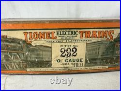 Beautiful Lionel Original Prewar BOXED 248 Red Passenger Set #292