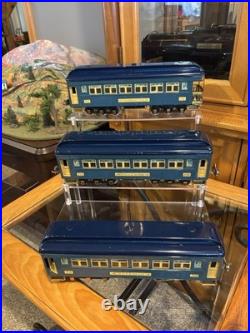 Beautiful OriginalLionel Prewar 2-Tone Blue 710 710 712 O gauge Passengers Beautiful OriginalLionel Prewar 2-Tone Blue 710 710 712 O gauge Passengers