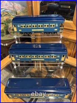 Beautiful OriginalLionel Prewar 2-Tone Blue 710 710 712 O gauge Passengers Beautiful OriginalLionel Prewar 2-Tone Blue 710 710 712 O gauge Passengers