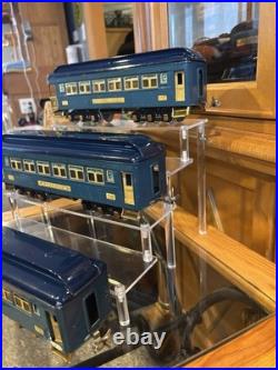 Beautiful OriginalLionel Prewar 2-Tone Blue 710 710 712 O gauge Passengers Beautiful OriginalLionel Prewar 2-Tone Blue 710 710 712 O gauge Passengers